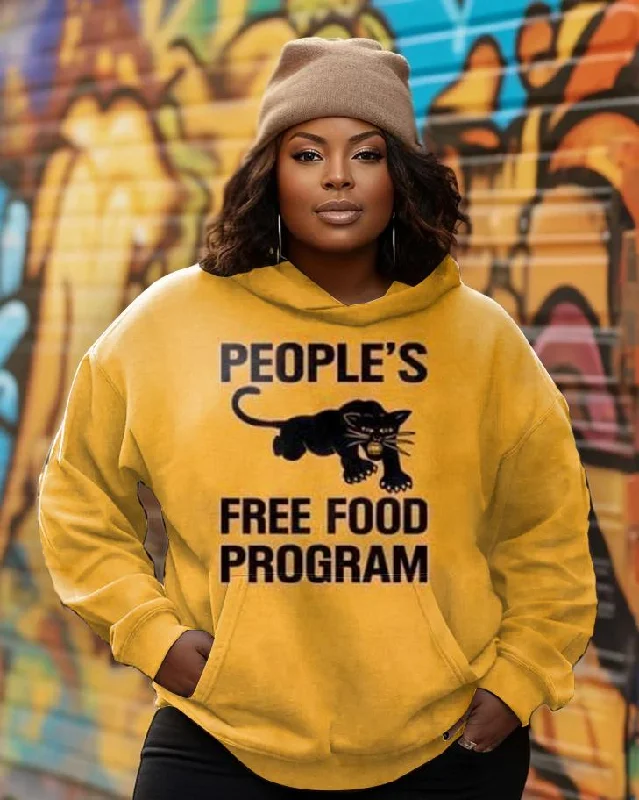 People’s Free Food Program Long Sleeves Hoodie