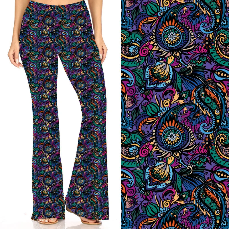 Paisley Path Deluxe Bell Bottoms