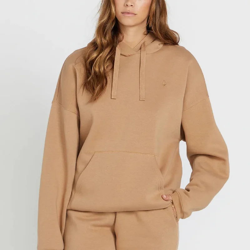 Volcom Stone Heart II Womens Sweatshirt - Mocha