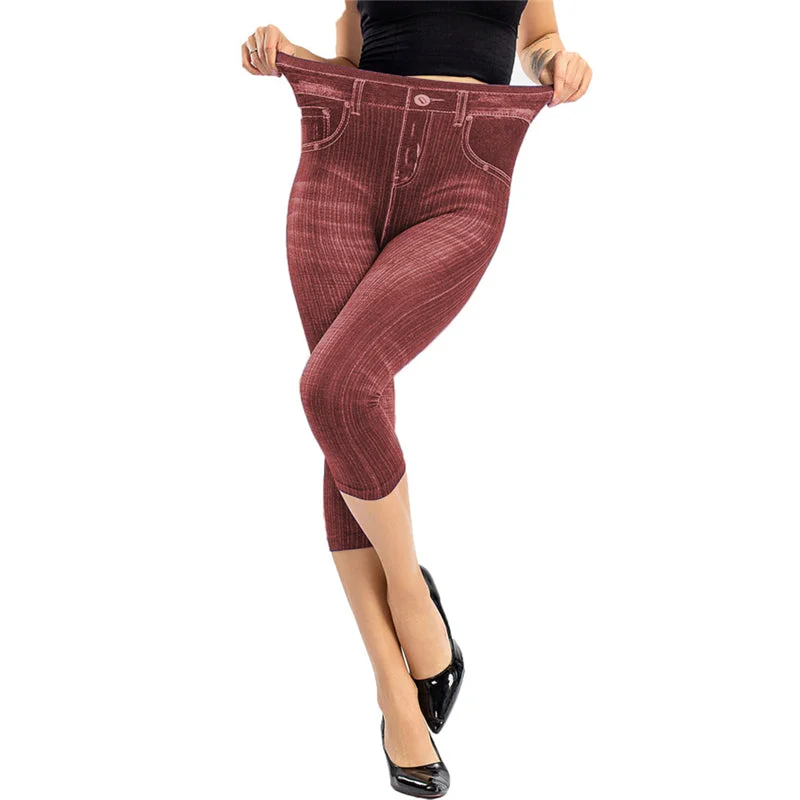 Amy Fashion - Fashion High Waist Skinny Jeans