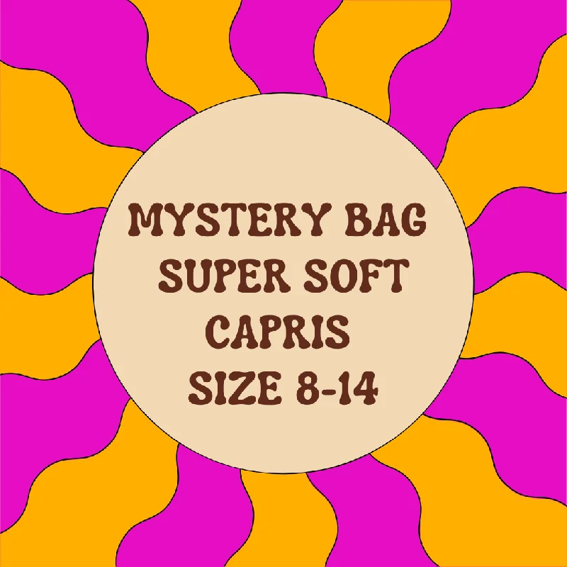 Mystery Bag Super Soft Capris Size 8-14