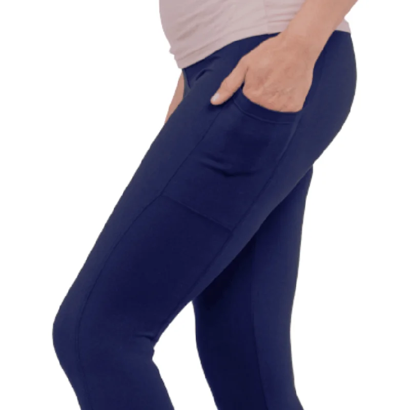 Navy Deluxe Pocket Capris