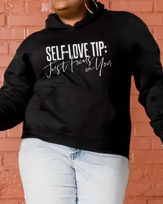 Self Love Tip Long Sleeves Hoodie