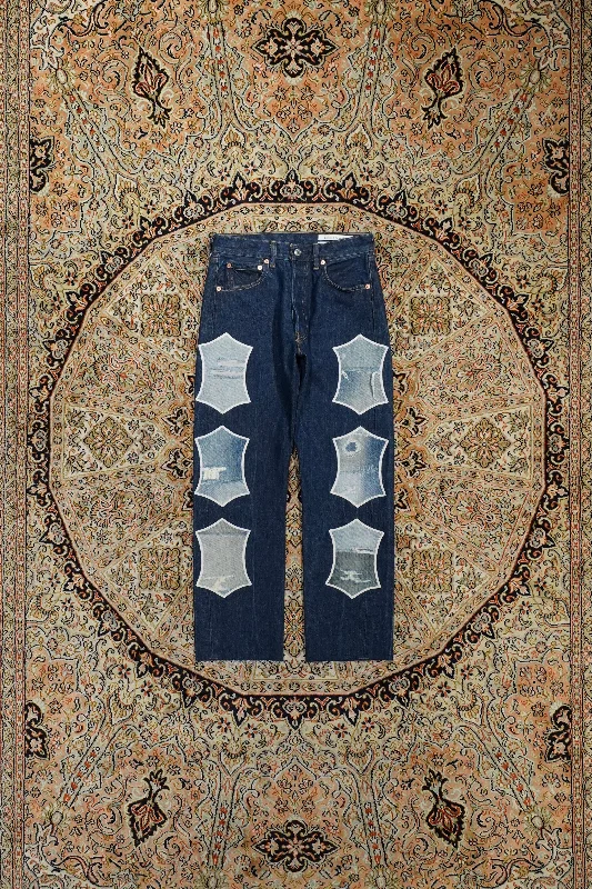 Children of the discordance NY: BORO PATCH DENIM TYPE B (BLUE)