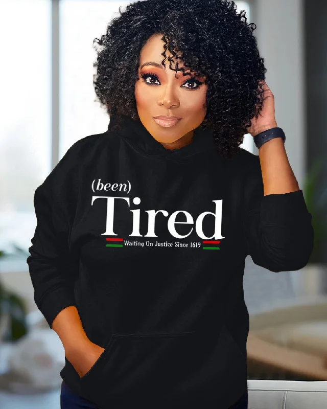 Tired  Black Lives Matter Long-sleeved Hoodie