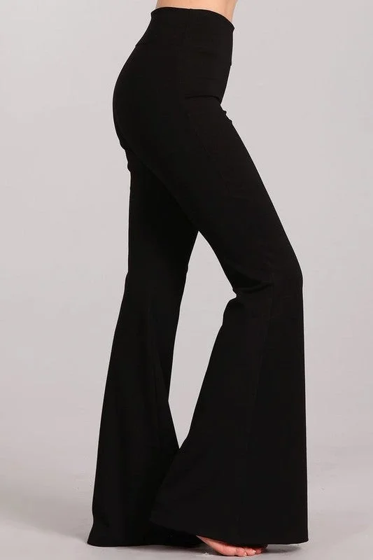 Chatoyant Black Ponte Tummy Slimming Pants