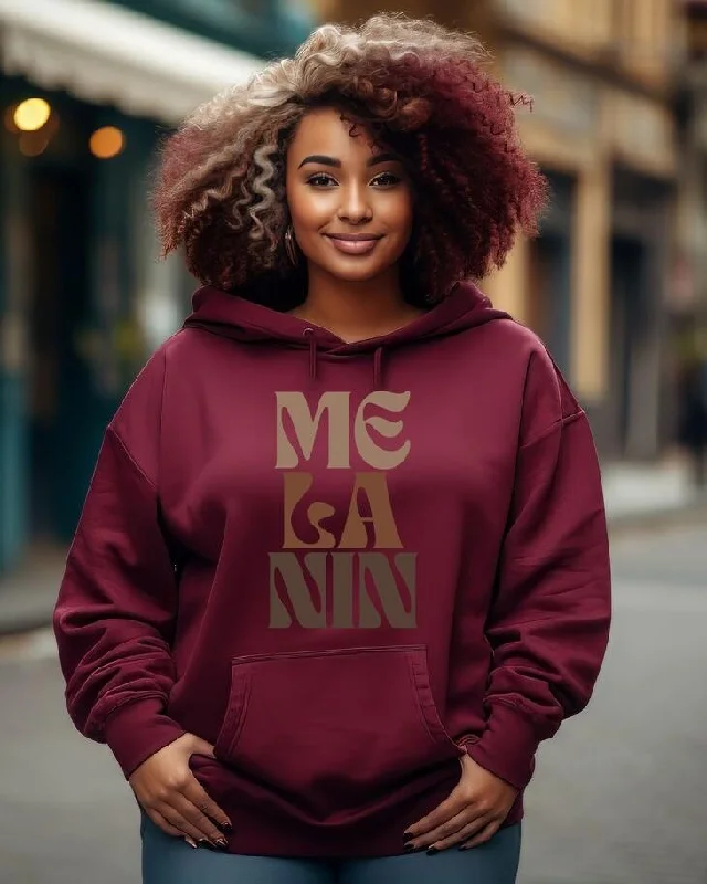 Black Woman Melanin Girl Long Sleeves Hoodie