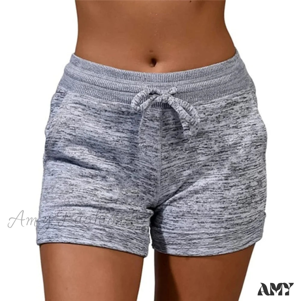 Amy Fashion - Causal Plus Size Hot Sale Fitness Shorts