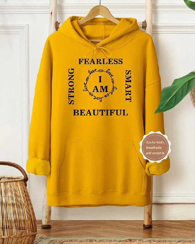 I Am Inspirational Long-sleeved Hoodie