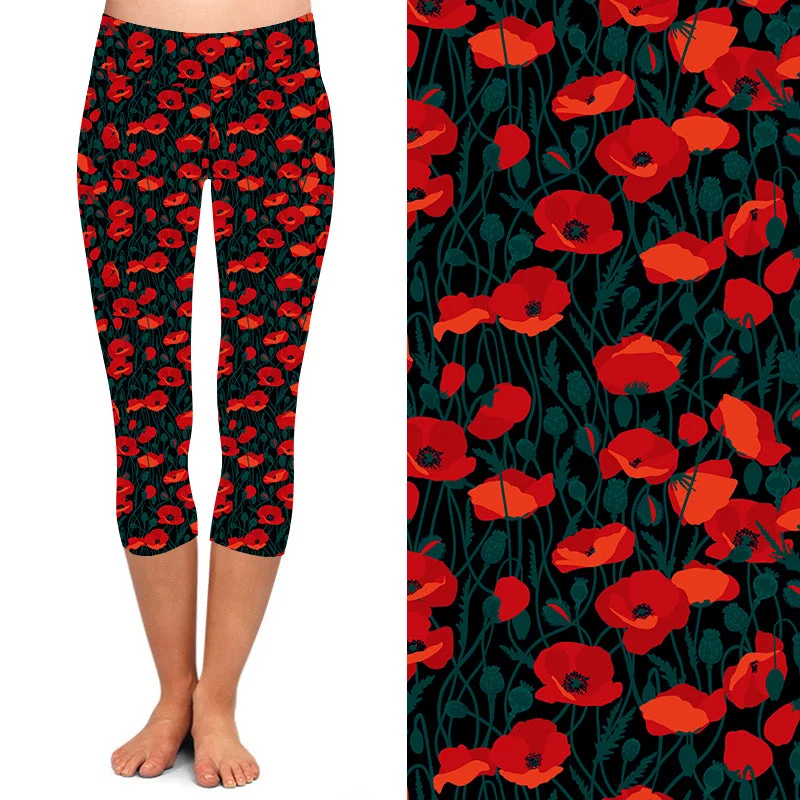 Poppy Fields Deluxe Capri