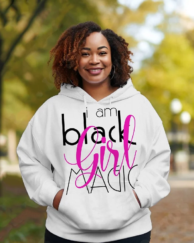 I Am Black Girl Magic Long Sleeves Hoodie