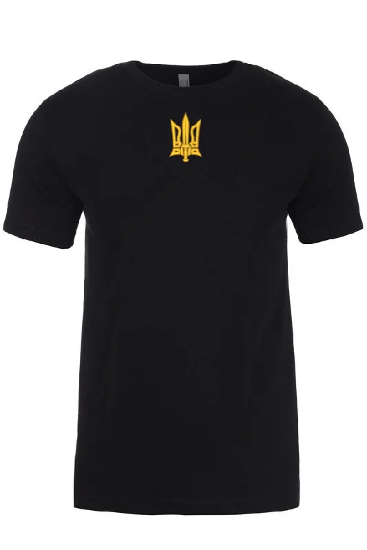 Adult embroidered t-shirt "Combat Tryzub"