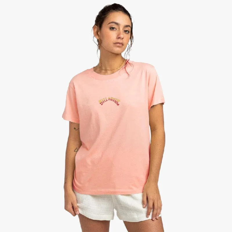 Billabong Womens Pro Short Sleeve Tee Rose Dawn