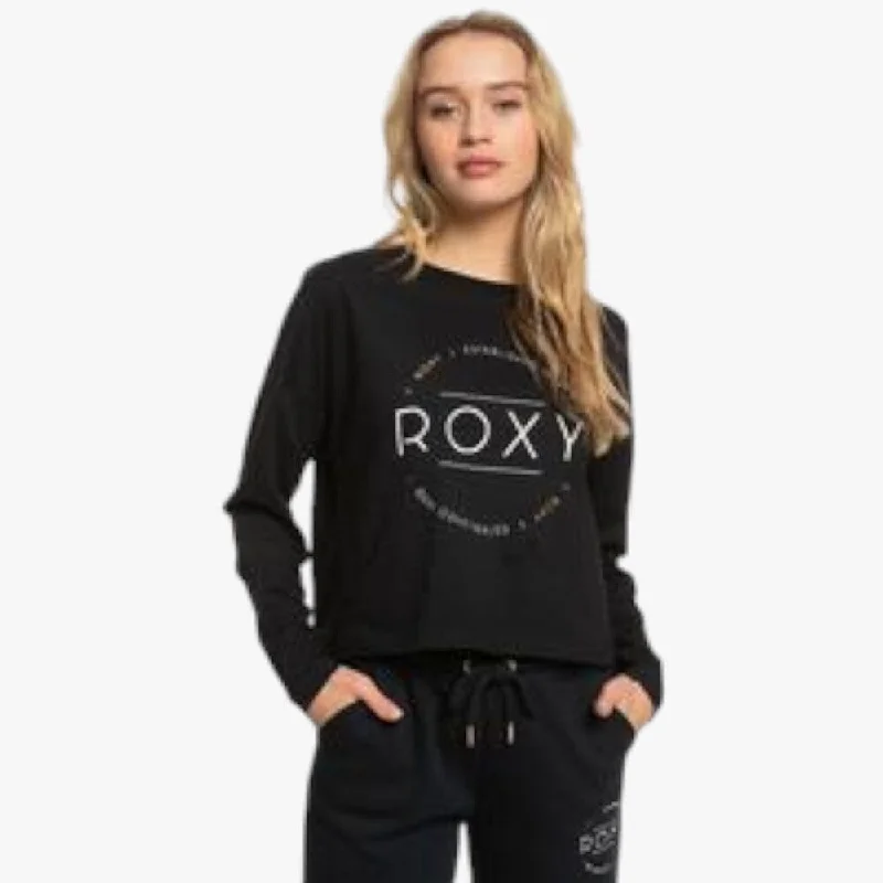 Roxy Womens Winter Noon Long Sleeve Tee Anthracite