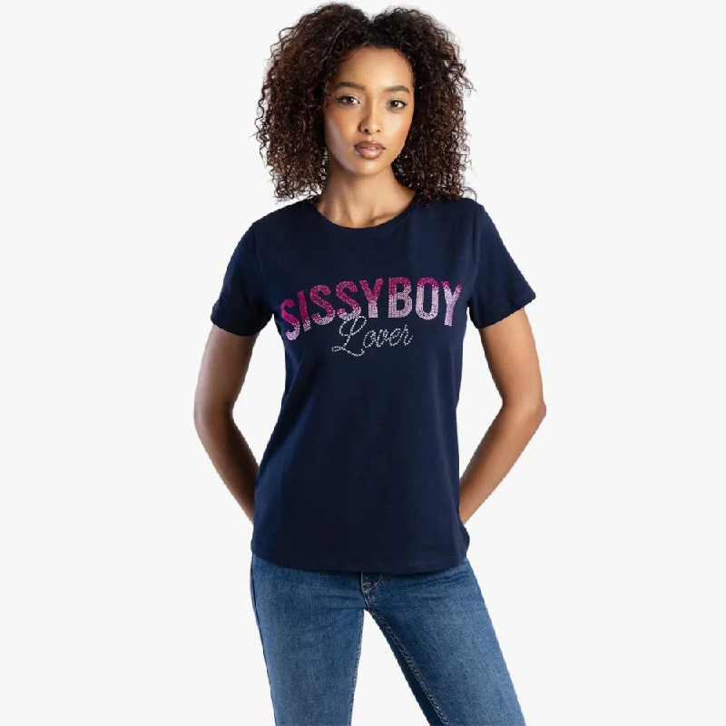 Sissy Boy Multi Tech Short Sleeve Tee Navy