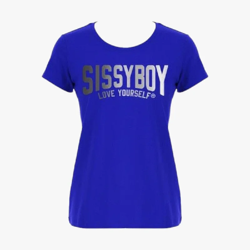 Sissy Boy Womens Regular Fit Short Sleeve Top Cobalt