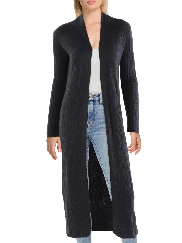 Womens Cashmere Long Sleeves Cardigan Sweater