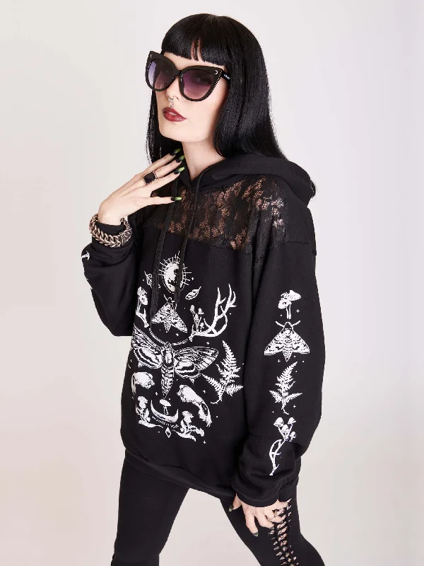 Forest Witch Lace Hoodie