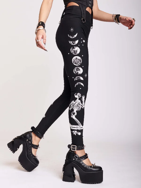 Praying Skeleton Leggings