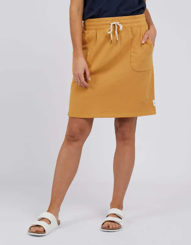 Cassie Skirt - Honey Mustard