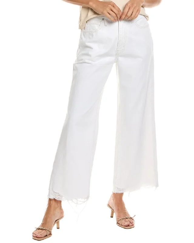 FRAME Denim White Modern Relaxed Straight Jean