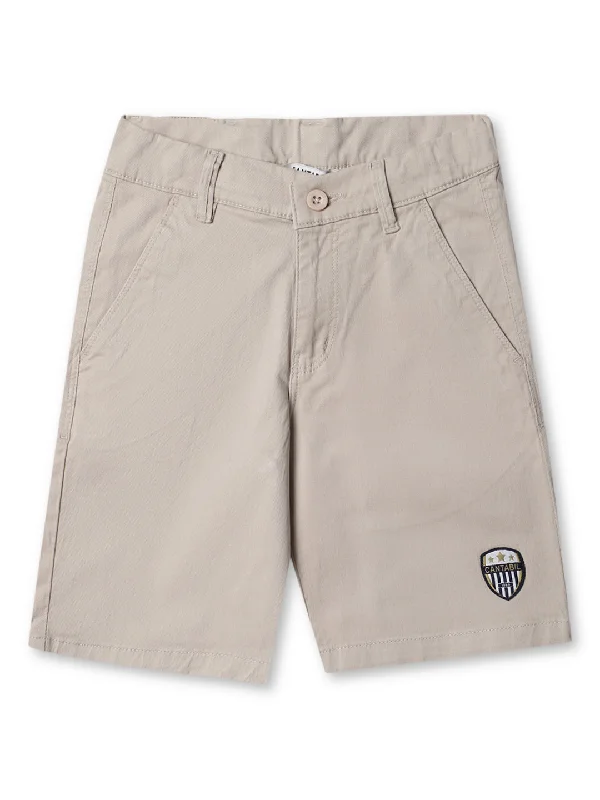 Boys Casual Fawn Shorts